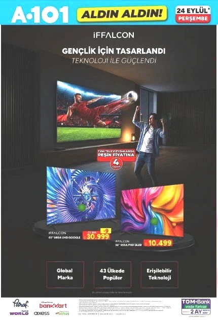 A101 KATALOG BUGÜN SATIŞTA 24 EYLÜL PERŞEMBE: A101 Aldın Aldın bu hafta hangi ürünler indirimde A101 Halı ve Koltuk Yıkama Makinesi, Boyun Masaj Aleti, Kedi ve Köpek Maması...