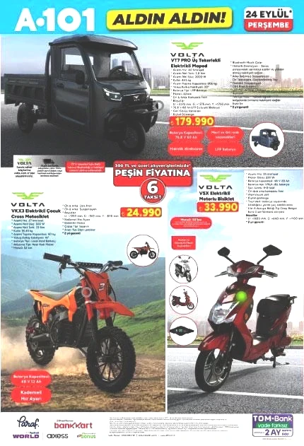 A101 KATALOG BUGÜN SATIŞTA 24 EYLÜL PERŞEMBE: A101 Aldın Aldın bu hafta hangi ürünler indirimde A101 Halı ve Koltuk Yıkama Makinesi, Boyun Masaj Aleti, Kedi ve Köpek Maması...