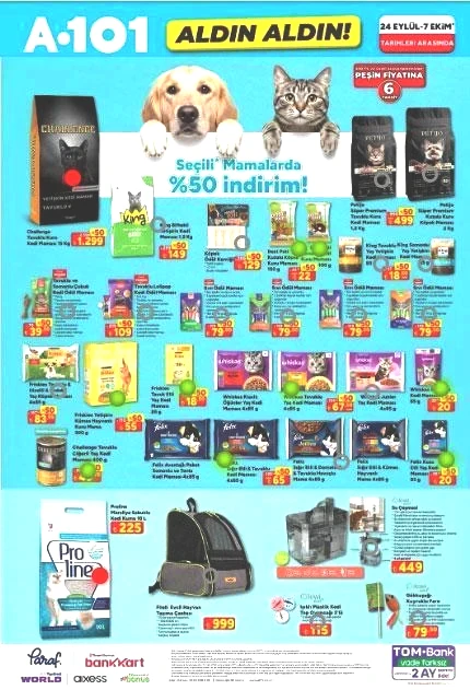 A101 KATALOG BUGÜN SATIŞTA 24 EYLÜL PERŞEMBE: A101 Aldın Aldın bu hafta hangi ürünler indirimde A101 Halı ve Koltuk Yıkama Makinesi, Boyun Masaj Aleti, Kedi ve Köpek Maması...