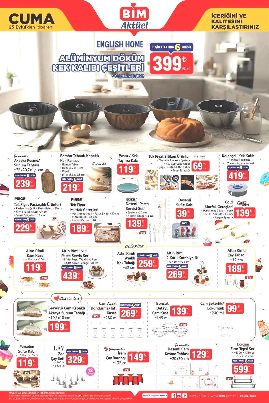 EN YENİ BİM AKTÜEL 25 EYLÜL 2026 KATALOĞU - HAFTANIN İNDİRİMLİ ÜRÜNLER BİM AFİŞİ || Bimde bu hafta neler var Bim broşürü Moka Pot, Dikiş Seti, Çocuk Valiz, çalışma masası getiriyor