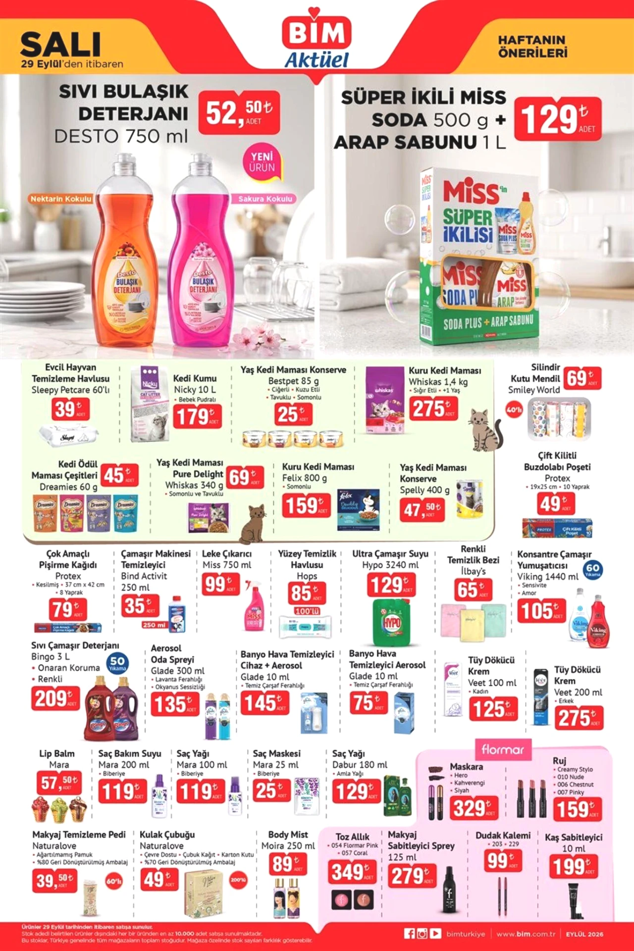 BİM'de Salı Fırsatı! 29 Eylül Aktüel Kataloğunda Kahve ve Peynir Ucuzladı: Mocha 79 TL, Kaşar 299 TL