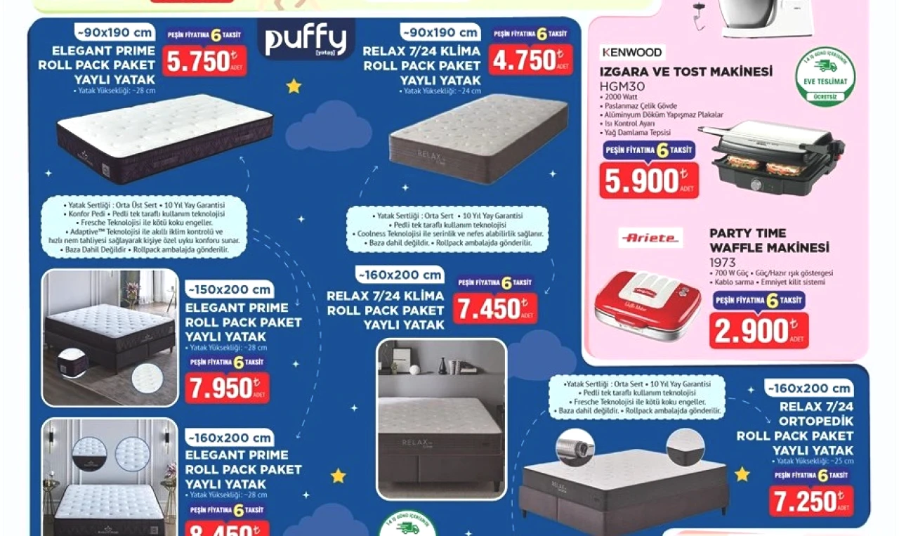 Kış Gelmeden Uyku Konforu Ucuzluyor! BİM'e 30 Eylül'de Yaylı Yatak, Yorgan ve Yastık Geliyor: Fiyatlar 649 TL'den Başlıyor