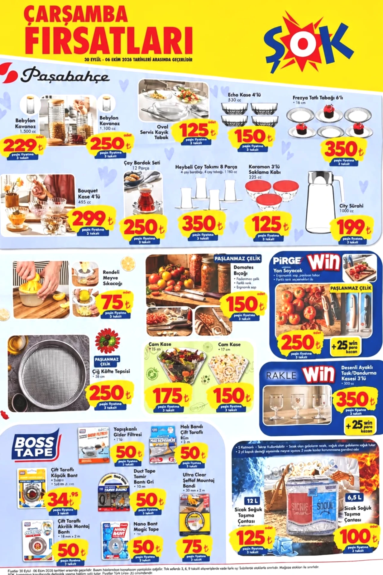 ŞOK'ta Çarşamba Fırsatı! Ülker Ürünlerinde Yüzde 31'e Varan İndirim, Hurç 100 TL: 30 Eylül Aktüel Katalogunun Tam Listesi